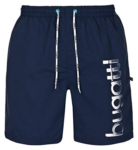 Bugatti - Herren Badeshort in Marineblau, türkis...