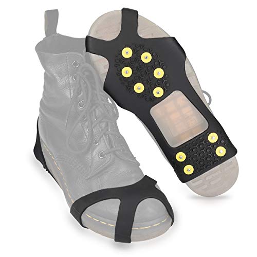 Navaris Spikes für Schuhe - Silikon Schuhspikes...