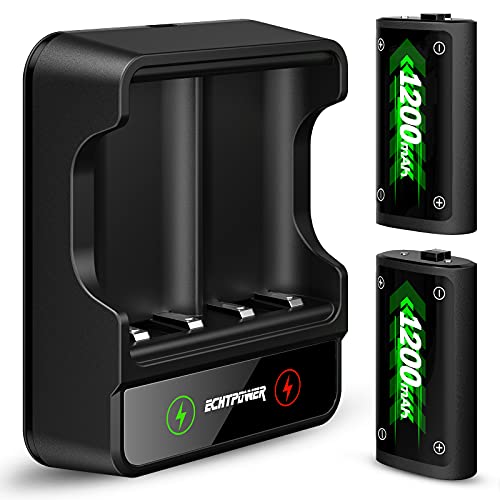 ECHTPower Akku für Xbox Series X&S/Xbox One...
