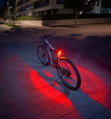 FISCHER Twin Fahrrad-Rücklicht mit 360°...