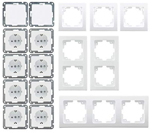 ChiliTec Steckdose Schalter Unterputz DELPHI PRO...