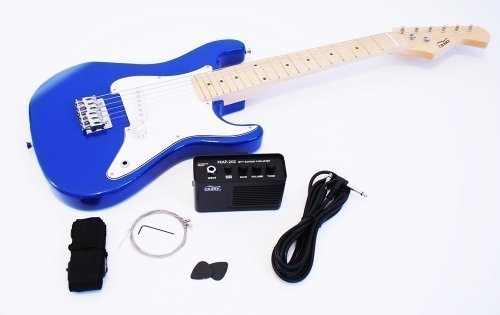 1/2 Kinder E-Gitarre Set mit Verstärker und...