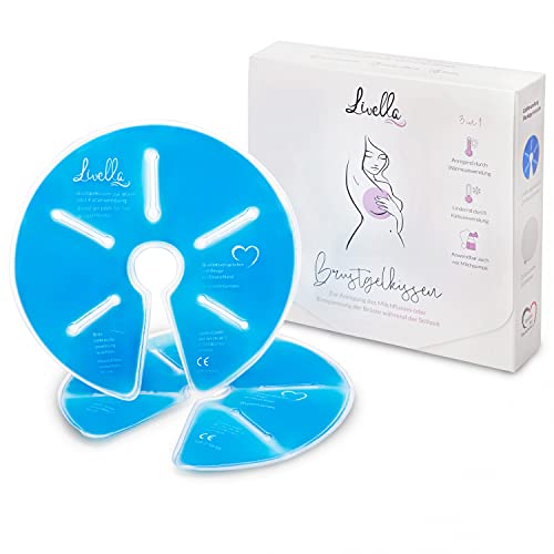 Livella Brustgelkissen 3in1 Kühlkissen &...