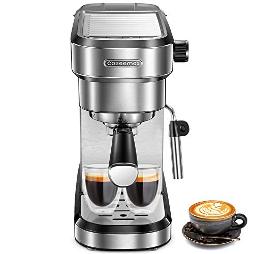 Cozeemax Siebträgermaschine Espressomaschine...
