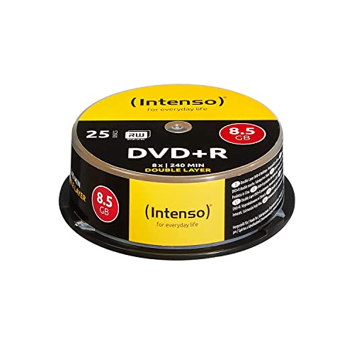 Intenso 4311144 DVD+R Double Layer Rohlinge,...