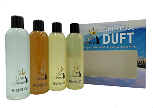 Whirlpoolduft 4 x 250ml - Eukalyptus,...