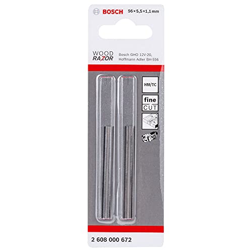 Bosch Hobelmesser gerade HM 40°, 56 x 5,5 mm für...