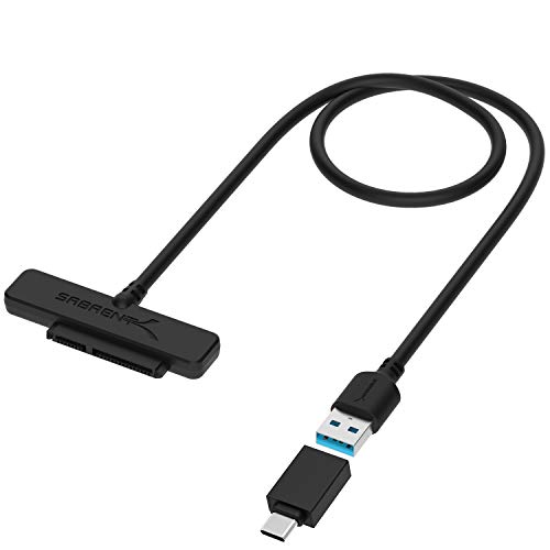 Sabrent SATA Kabel Adapter 10Gbps 3.1 High-Speed...