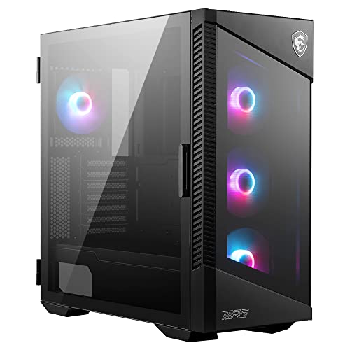 MSI MPG VELOX 100R Mid-Tower PC-Gehäuse, geeignet...