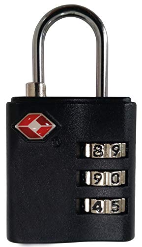 VAUDE Schloss TSA Combination Lock, silver/black,...