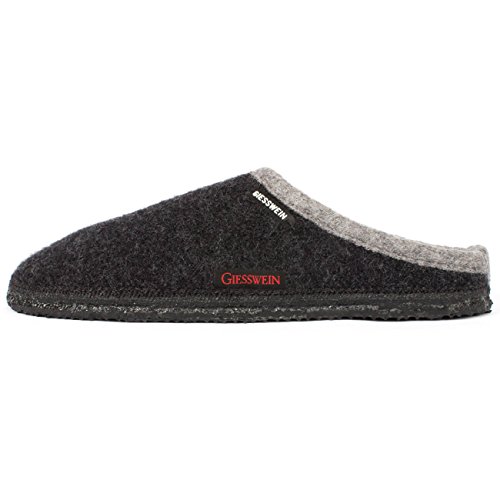GIESSWEIN Unisex Dannheim Hausschuhe, Anthrazit...