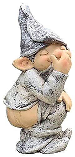 WQQLQX Statue Garten Goblin Poop Statue Garten...