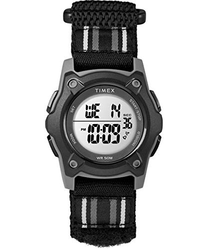 Timex Unisex Kinder Digital Uhr mit Stoff Armband...