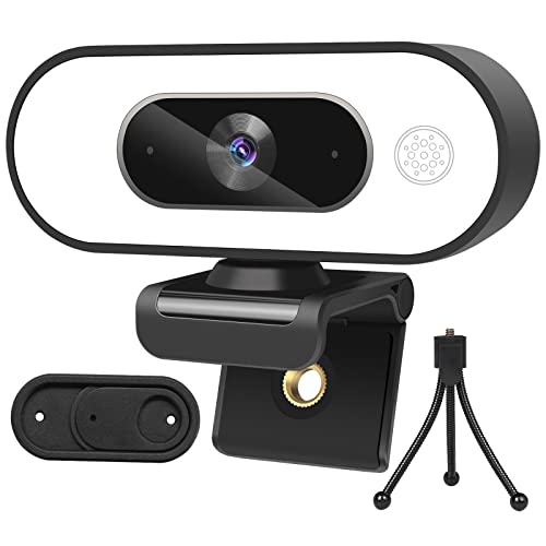 VIZOLINK Webcam Full-HD 2K Webcam mit 2 Mikrofon,...