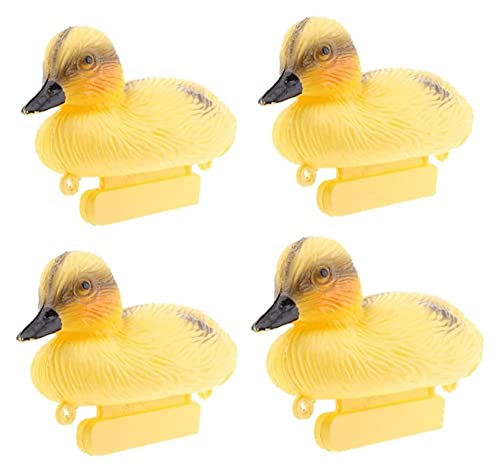 WQQLQX Statue Ente Statue Tierskulptur 4 Floating...