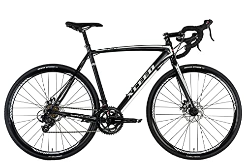 Rennrad 28'' Xceed Gravelbike schwarz-grau RH 58...