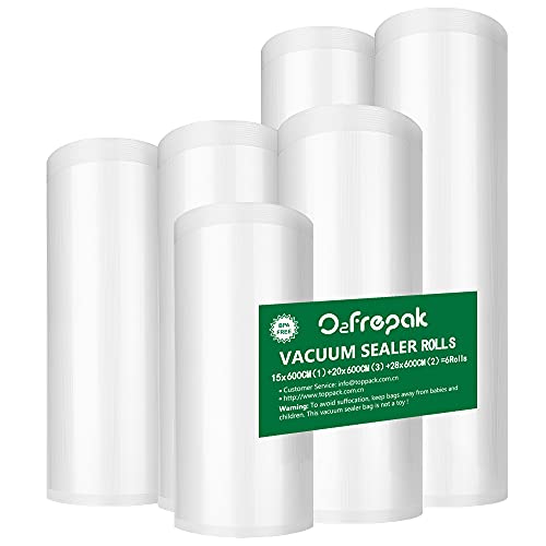 O2frepak 6 Folienrollen 15x600cm(1) und20x600cm(3)...