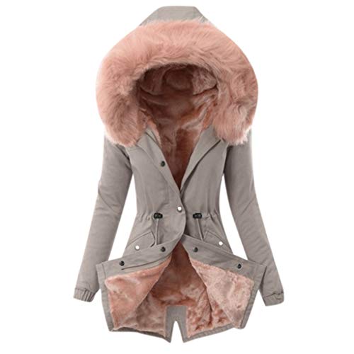 Winterjacke Damen Dicker Warm Wintermantel...