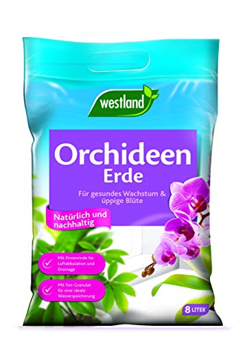 Westland Orchideen Erde, 8 l – Blumenerde für...