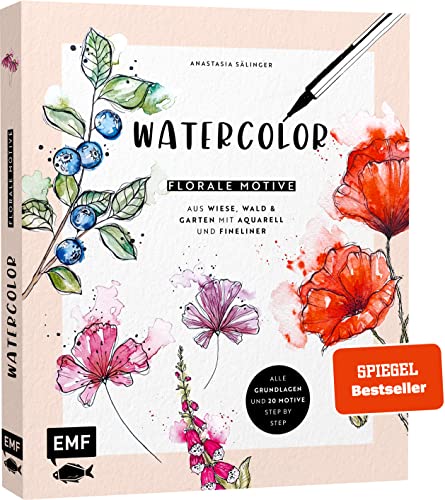 Watercolor – Florale Motive aus Wiese, Wald &...