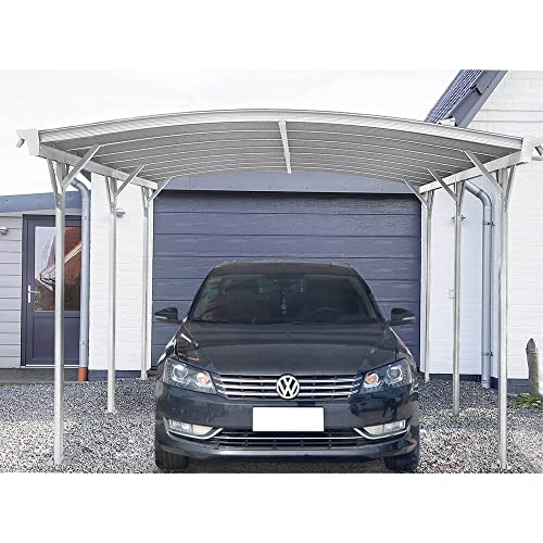 HOME DELUXE - Design Carport - FALO, Weiß -...