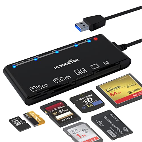 Kartenleser USB 3.0, Rocketek...