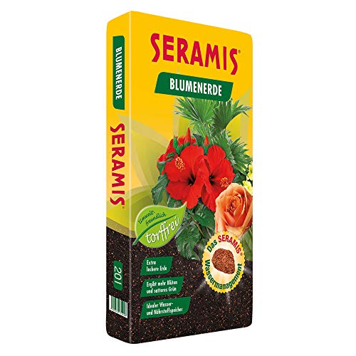 Seramis Torffreie Blumenerde, 20 l – lockere...