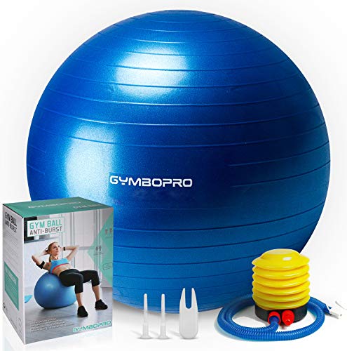 Gymnastikball 25cm/55cm/65cm/75cm,GYMBOPRO Yoga...