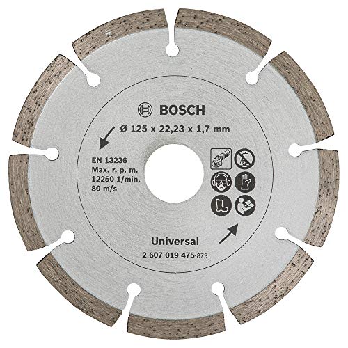 Bosch Diamanttrennscheibe für Baumaterial, 125...