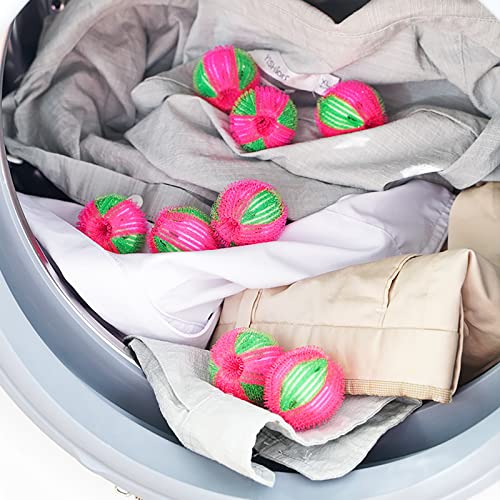 6x Fusselbälle für die Waschmaschine Entfernt...