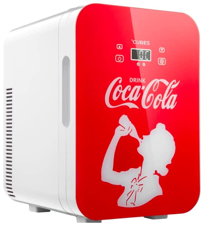 °CUBES Coca-Cola MINI°CUBE I Mini-Kühlschrank...