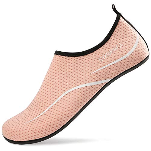 Sixspace Damen Badeschuhe Wasserschuhe...