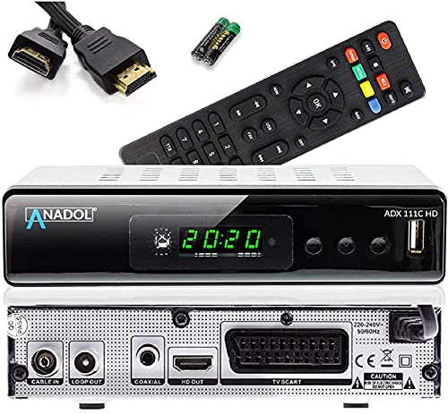 [Test GUT *] Anadol ADX 111c Full HD Kabel...