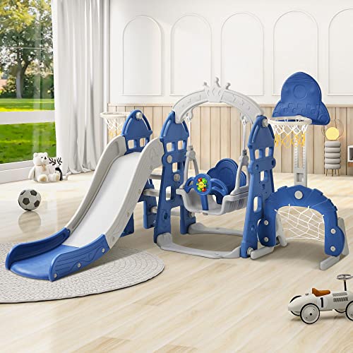 DuraB 5 in 1 Kinder Spielplatz, Kinder Rutsche &...