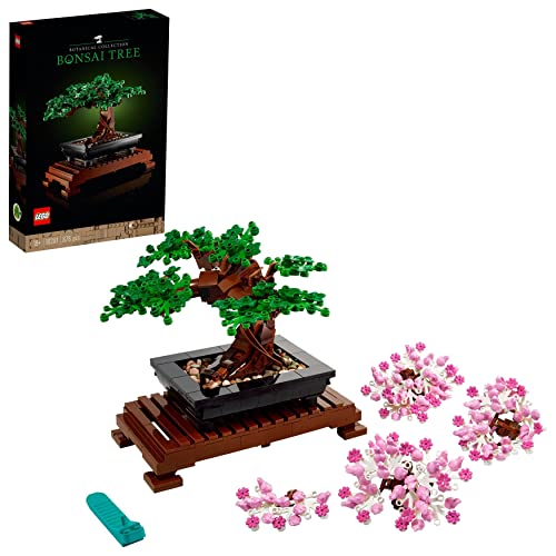 LEGO 10281 Icons Bonsai Baum, Kunstpflanzen-Set...