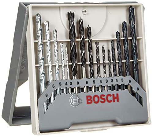 Bosch Professional 15tlg. Gemischtes Bohrer-Set...