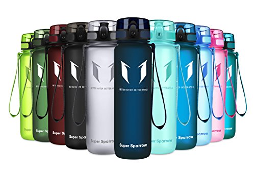 Super Sparrow Trinkflasche - Tritan Wasserflasche...