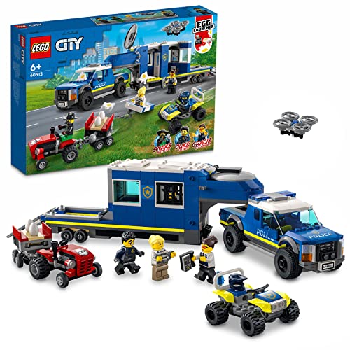 LEGO 60315 City Mobile Polizei-Einsatzzentrale...