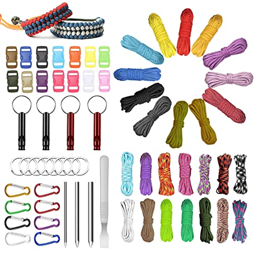 EUBSWA Paracord Set, Paracord Armband Set -...