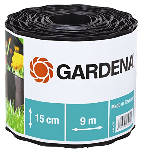 Gardena Raseneinfassung 15 cm hoch: Ideale...