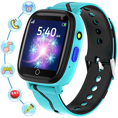 BAUISAN Smartwatch Kinder - Uhr Telefon für...
