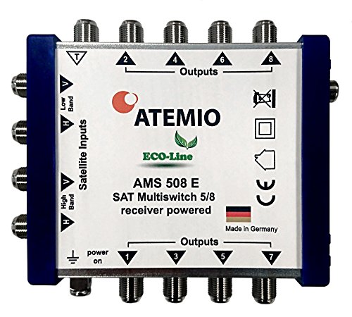 Atemio AMS 508 E Multischalter ECO-Line, 8...