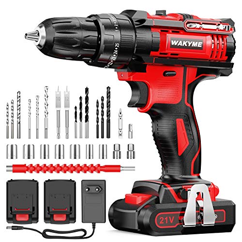WAKYME 21V Kabellose Bohrschraube 35Nm...