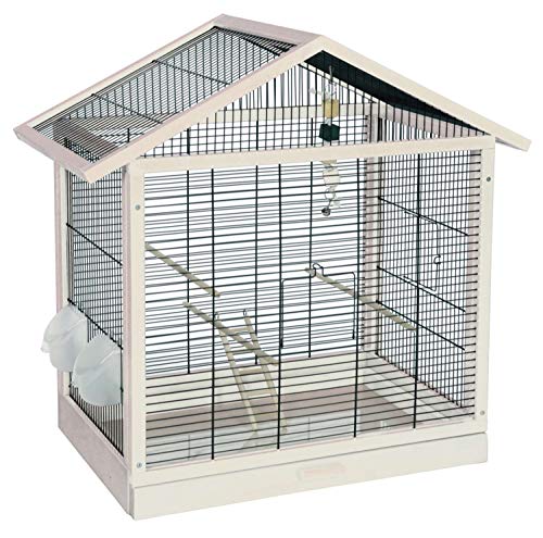 PETGARD Vogelheim Vogelkäfig Monaco aus Holz...