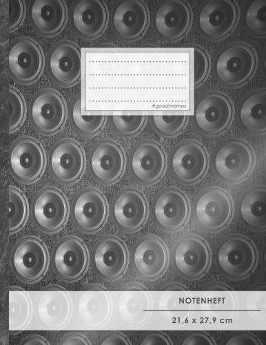 Notenheft: DIN A4 • 48 Seiten, 24 Blatt, 12...