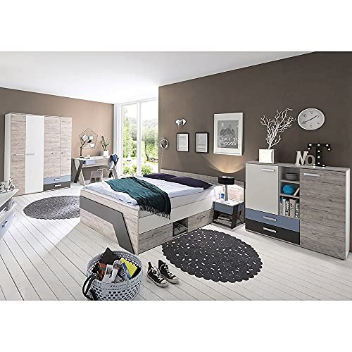 Lomadox Jugendzimmer Kinderzimmer Komplett Set,...