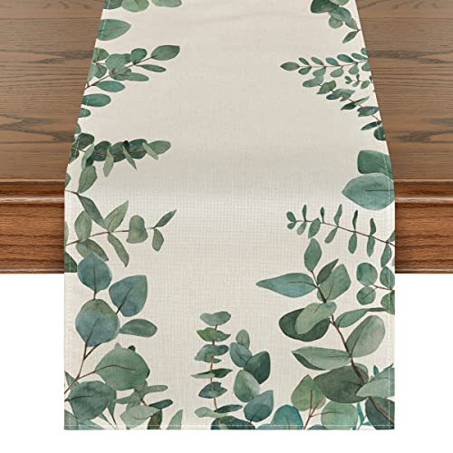 Artoid Mode Eukalyptus Frühling Tischläufer,...