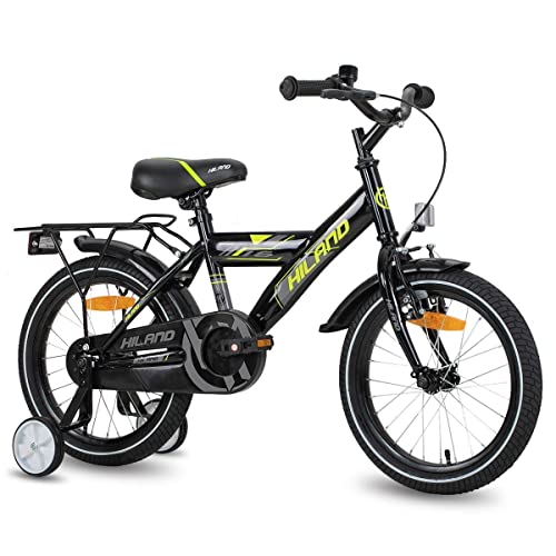 HILAND 16 Zoll Jungen Kinderfahrrad für Jungen...