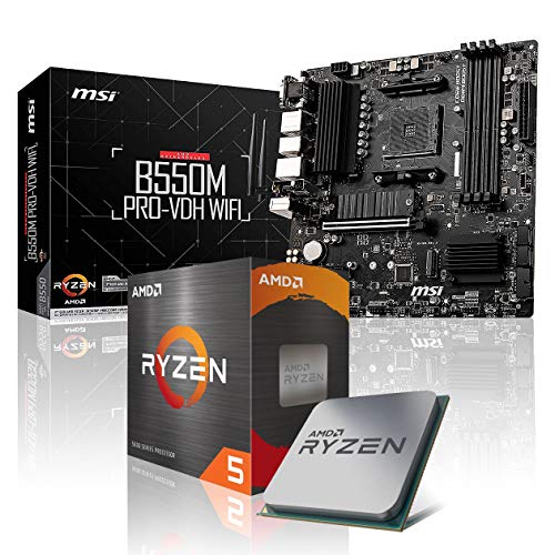 Aufrüst-Kit Bundle AMD Ryzen 5 5500 6X 3.6 GHz,...
