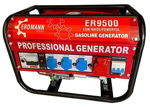 Erdmann ER-9500 Generator 4.500 W 6,5 PS...